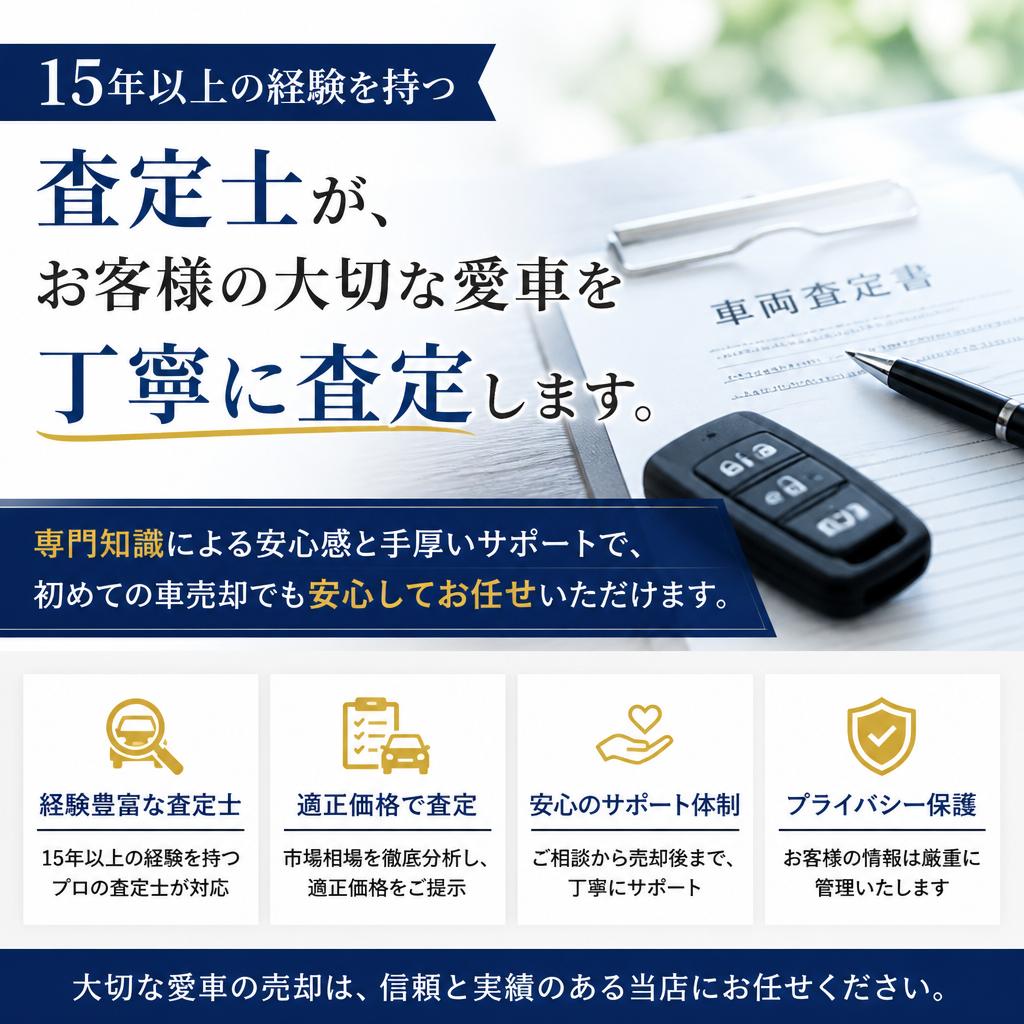 信頼の専門スタッフがサポート！